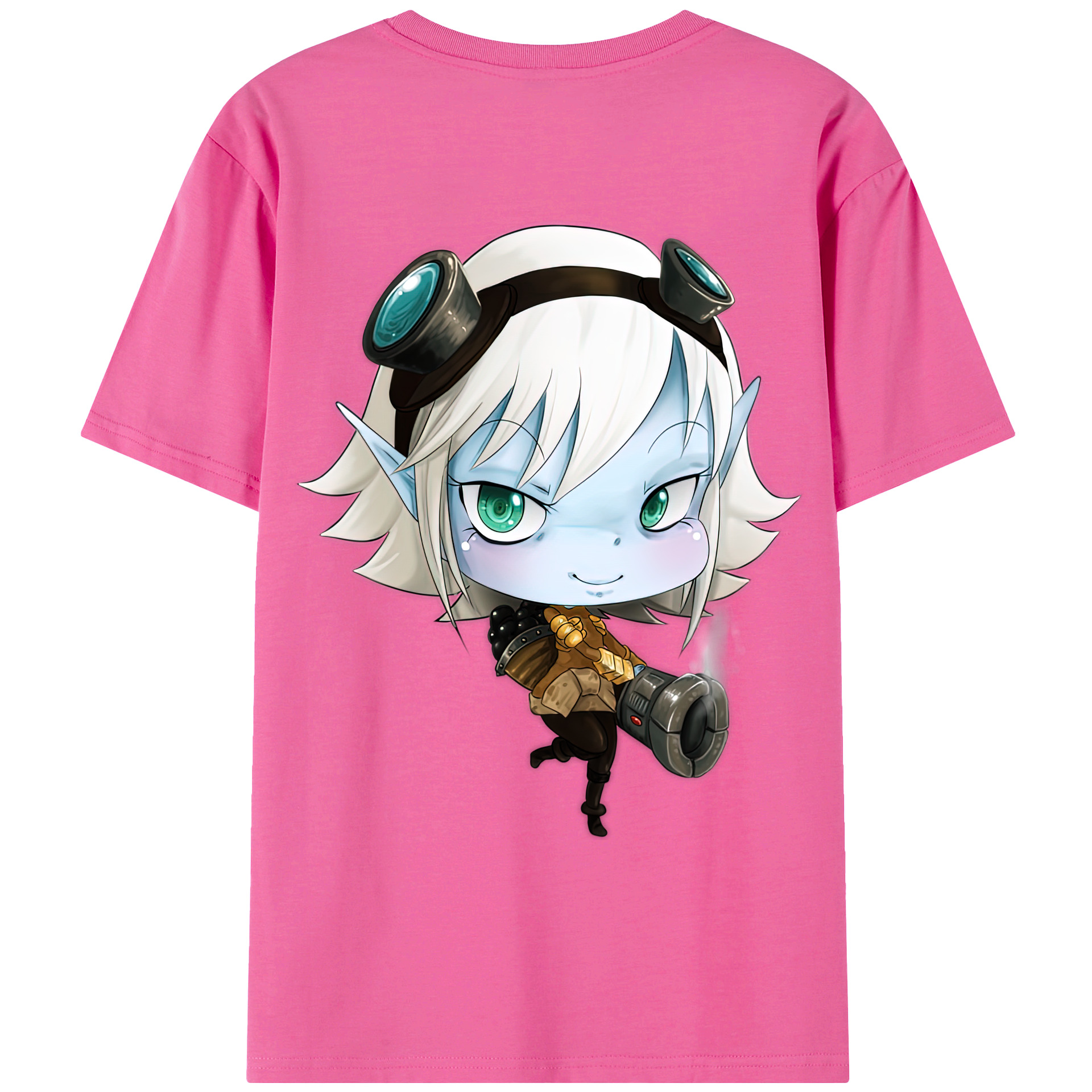リーグ・オブ・レジェンド League of Legends LOL レディース半袖Tシャツ(バックプリント)